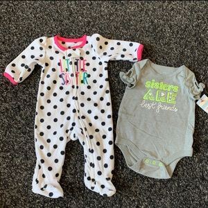 Sister outfits 3 months